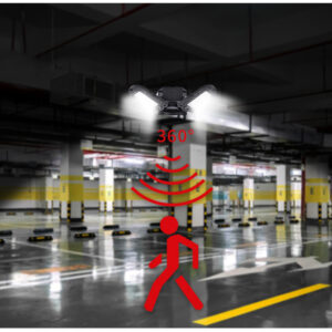 General Deformable Lamp Garage Light Radar Warehouse Industrial Lamp Home Lighting High Intensity